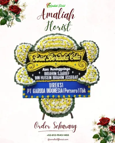 Papan Bunga Duka di Giriasih